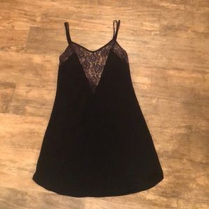 Victoria Secret sexy black with lace sleep ware